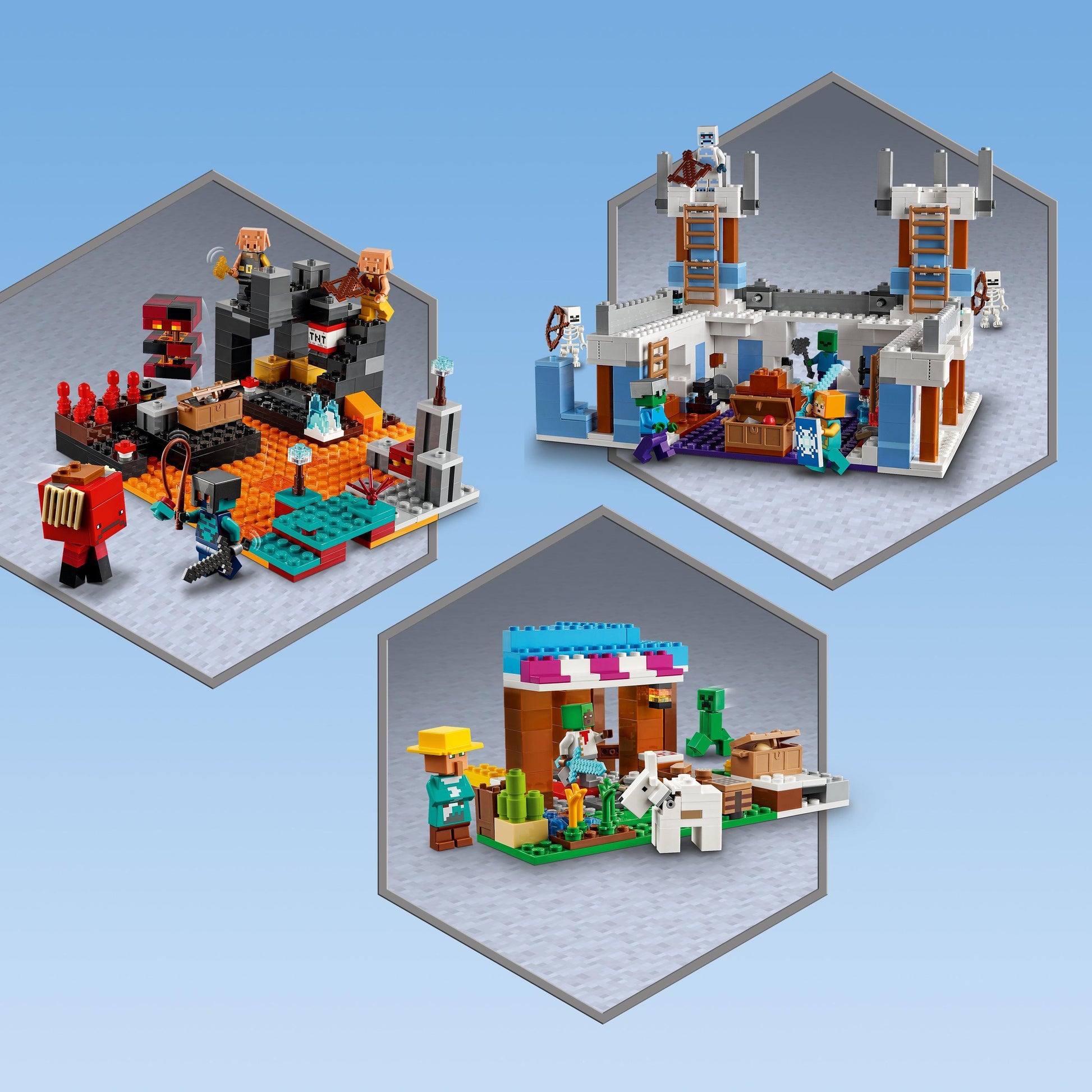 LEGO The Nether Bastion 21185 Minecraft LEGO MINECRAFT @ 2TTOYS LEGO €. 29.99