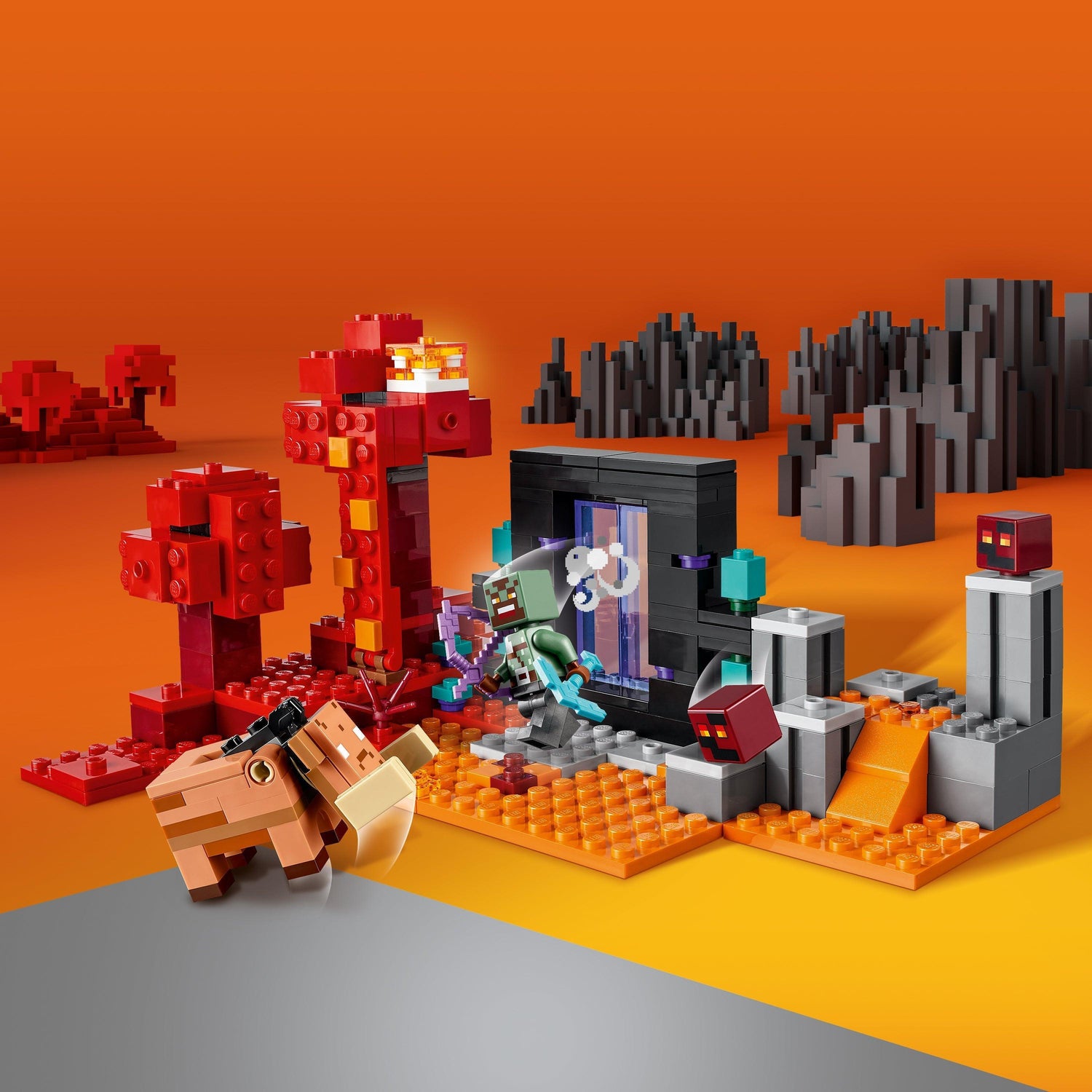 LEGO The Nether Portal Ambush 21255 Minecraft | 2TTOYS ✓ Official shop<br>