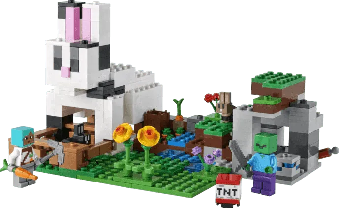 LEGO The Rabbit Ranch 21181 Minecraft LEGO MINECRAFT @ 2TTOYS | Official LEGO shop😊🥰 LEGO €. 29.74