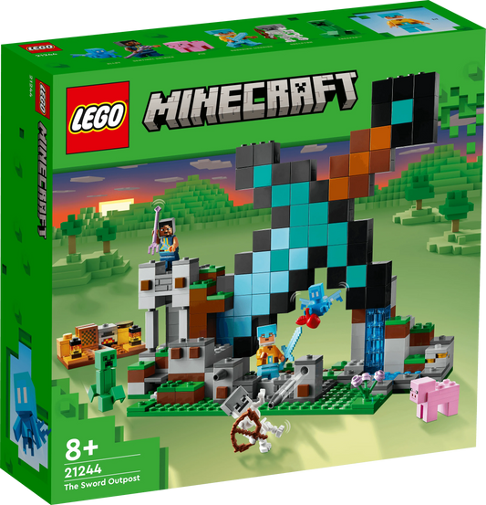 LEGO The Sword Outpost 21244 Minecraft LEGO MINECRAFT @ 2TTOYS | Official LEGO shop😊🥰 LEGO €. 38.48