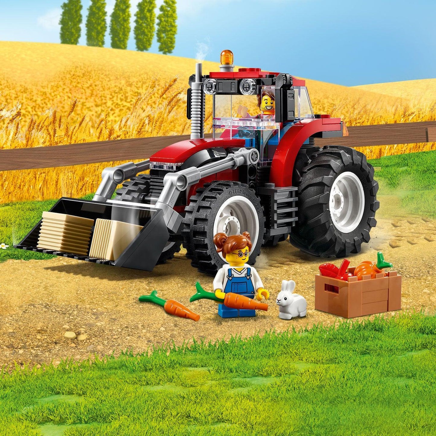 LEGO Tractor landbouwtrekker 60287 City LEGO GEWELDIGE VOERTUIGEN @ 2TTOYS LEGO €. 16.49