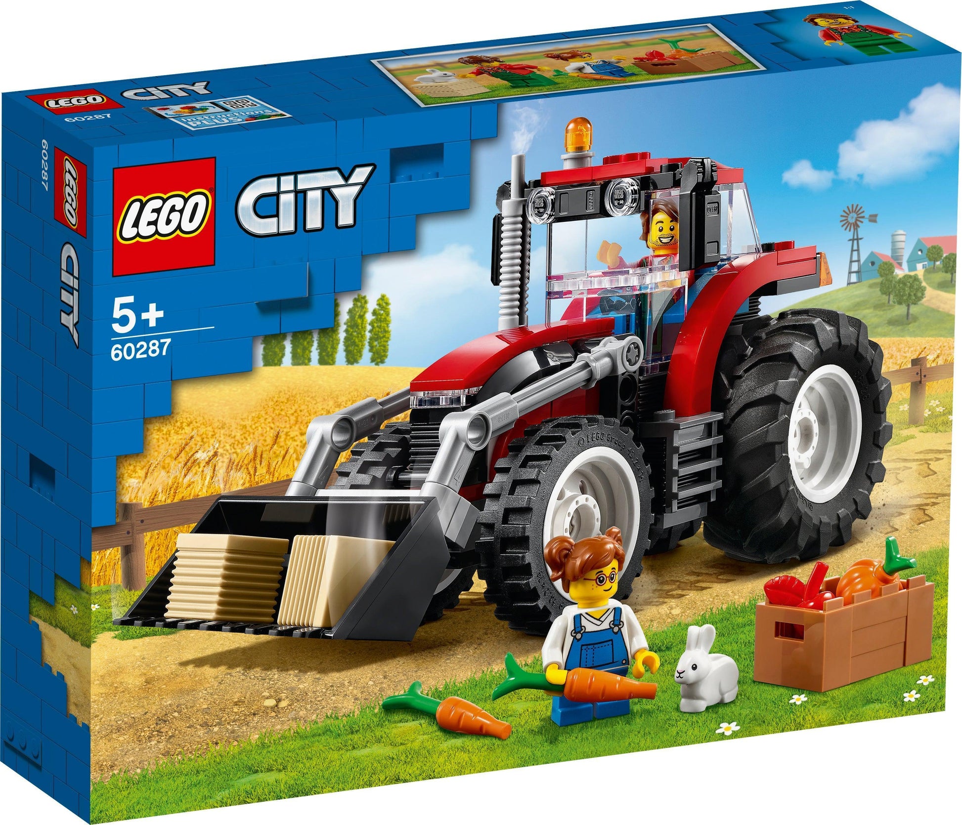 LEGO Tractor with farmer 60287 City LEGO GEWELDIGE VOERTUIGEN @ 2TTOYS LEGO €. 19.99
