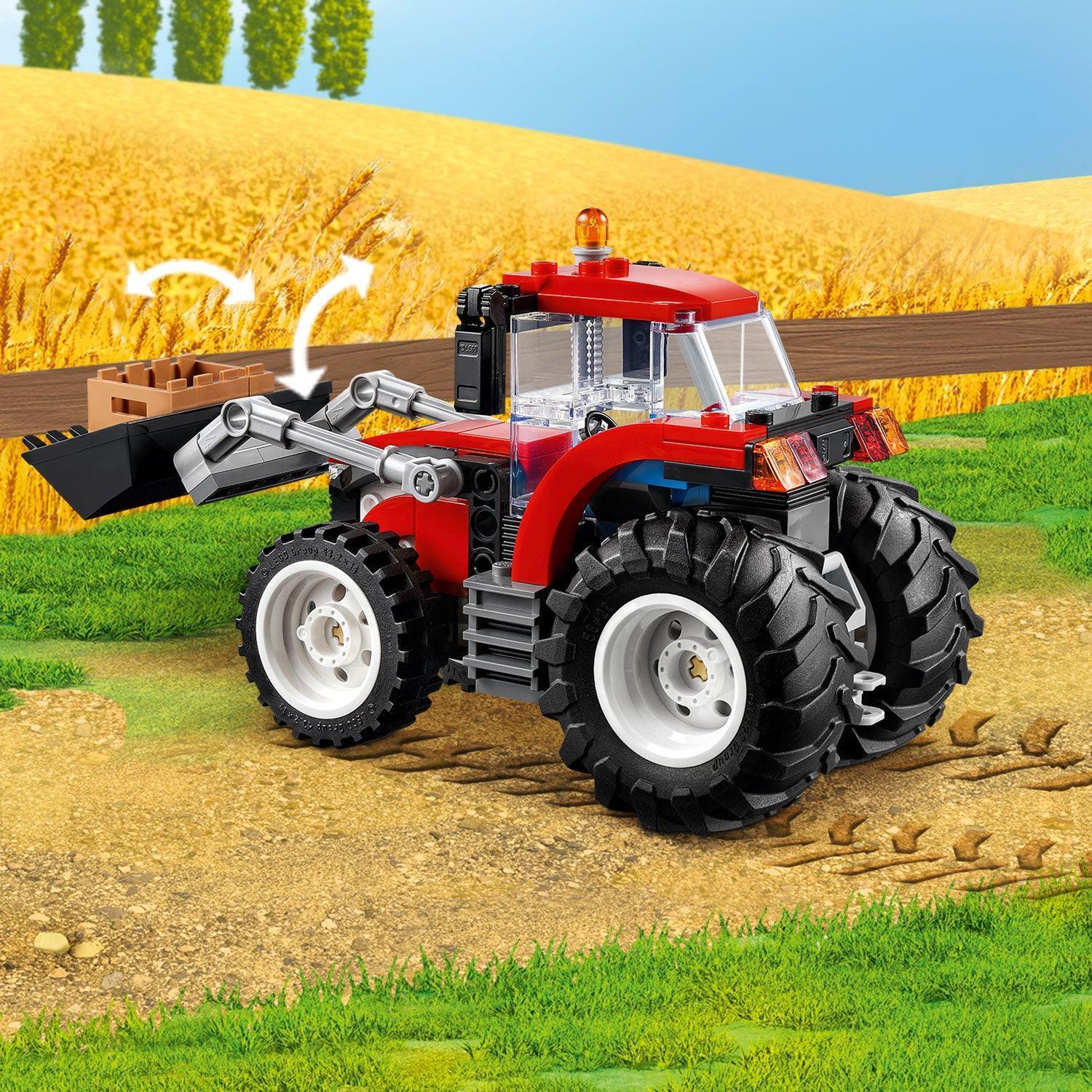 LEGO Tractor with farmer 60287 City LEGO GEWELDIGE VOERTUIGEN @ 2TTOYS LEGO €. 19.99