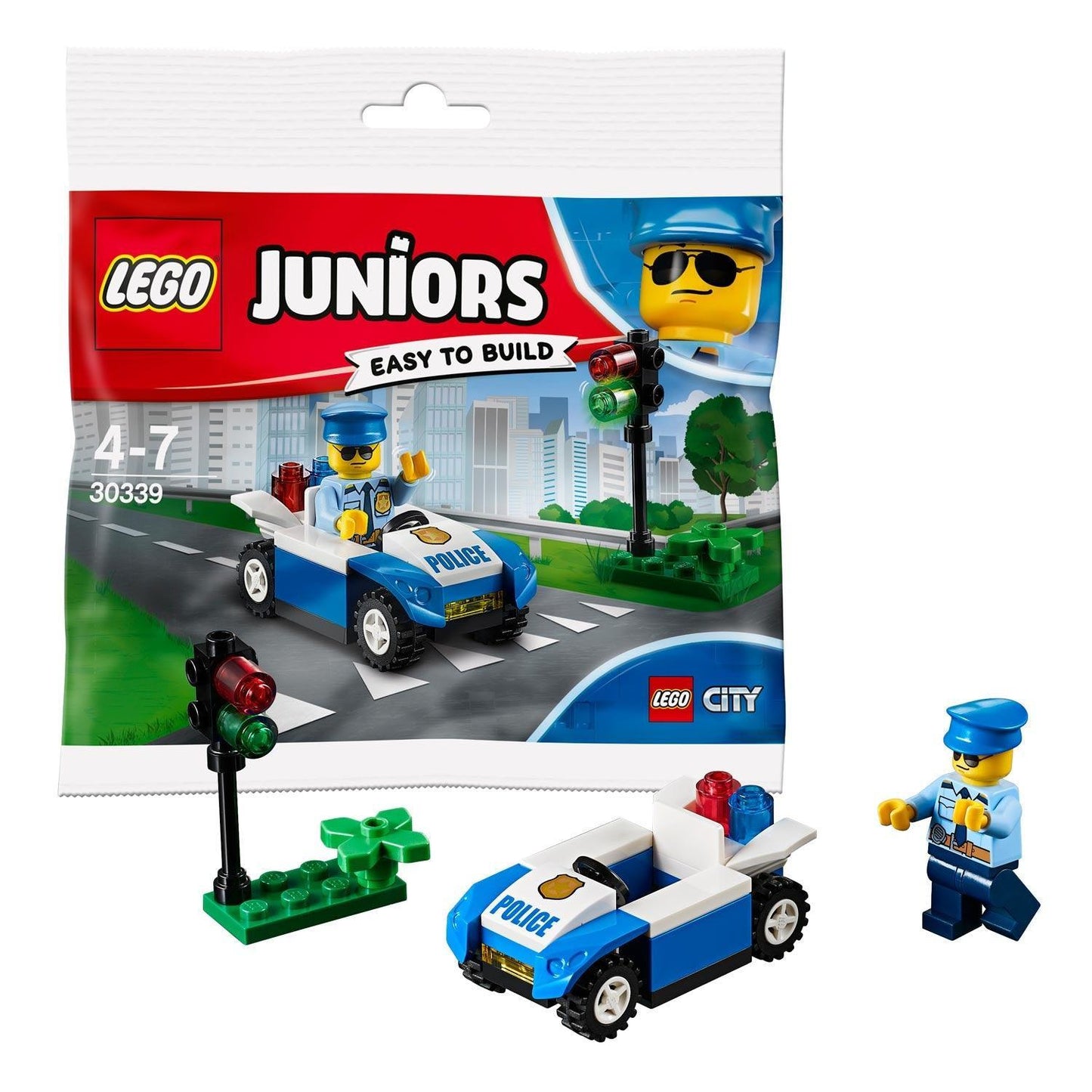LEGO Traffic Light Patrol 30339 Juniors | 2TTOYS ✓ Official shop<br>