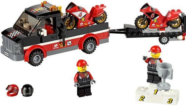 LEGO Transport van de race motor 60084 City LEGO CITY @ 2TTOYS lego €. 18.99