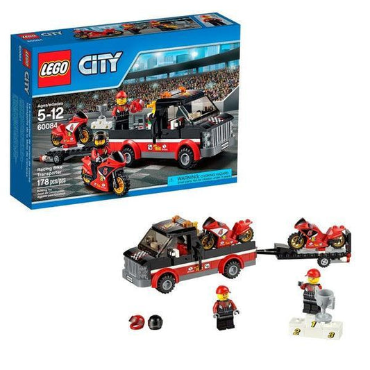 LEGO Transport van de race motor 60084 City | 2TTOYS ✓ Official shop<br>