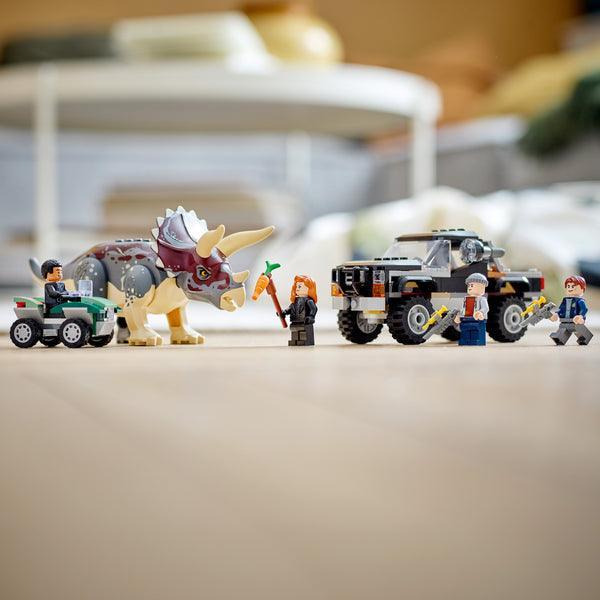 LEGO Triceratops pick-up truck hinderlaag 76950 Jurassic World | 2TTOYS ✓ Official shop<br>