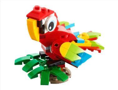 LEGO Tropische Papagaai 30581 Creator LEGO CREATOR @ 2TTOYS LEGO €. 1.23