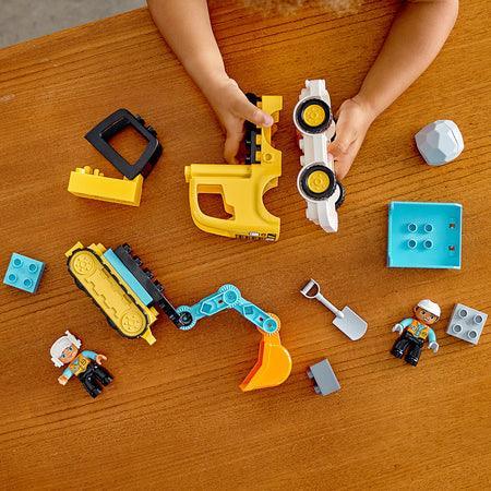 LEGO Truck & Graafmachine met rupsbanden 10931 DUPLO | 2TTOYS ✓ Official shop<br>