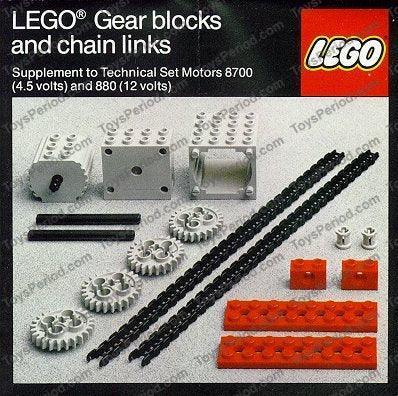 LEGO Two Gear Blocks 872 TECHNIC | 2TTOYS ✓ Official shop<br>
