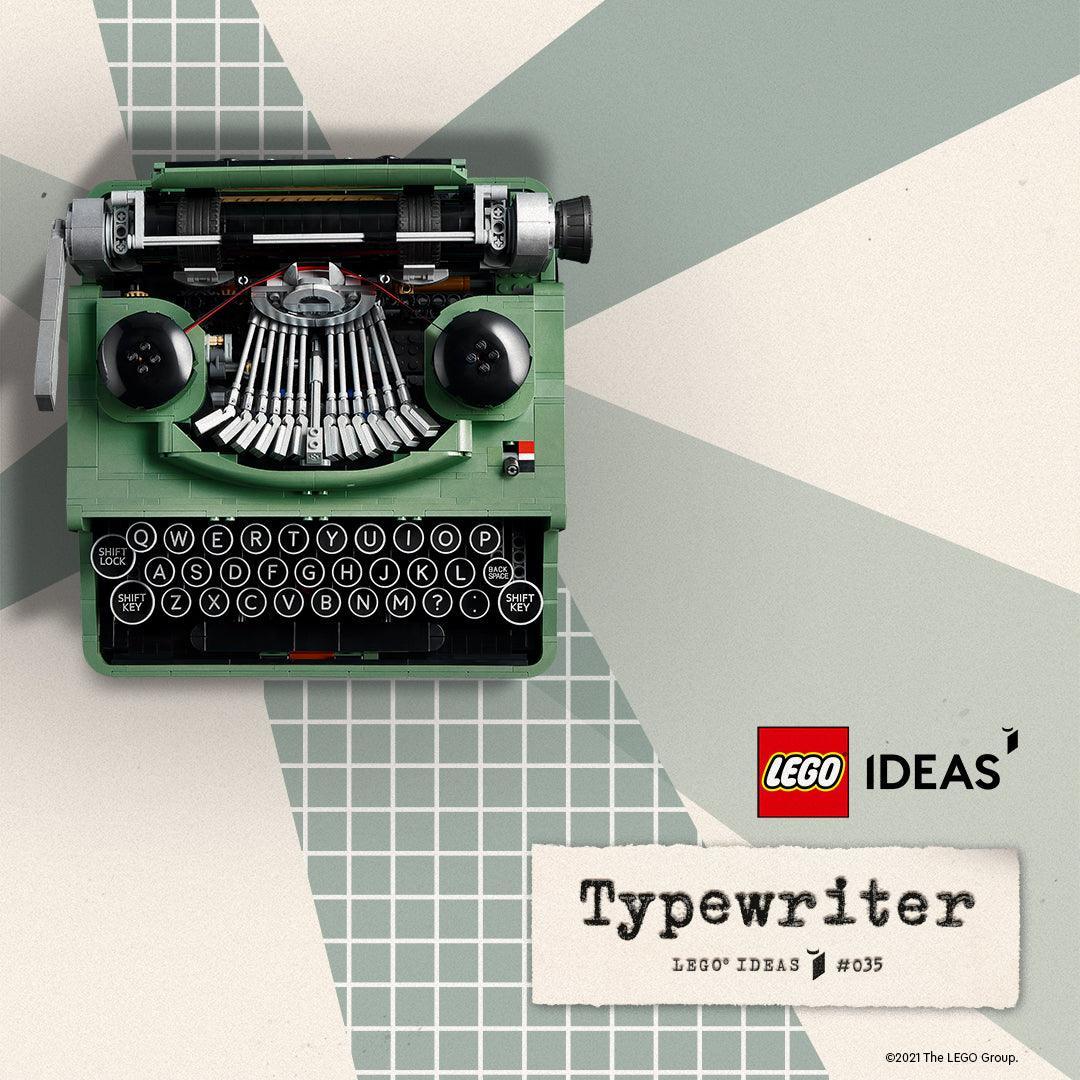 LEGO Type machine / Typewriter 21327 Ideas | 2TTOYS ✓ Official shop<br>