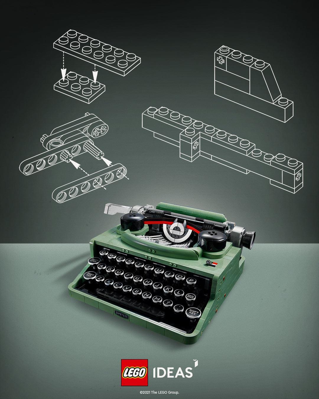 LEGO Type machine / Typewriter 21327 Ideas | 2TTOYS ✓ Official shop<br>