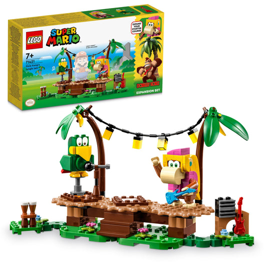 LEGO Uitbreidingsset: Dixie Kongs Jungleshow 71421 SuperMario LEGO @ 2TTOYS LEGO €. 22.48