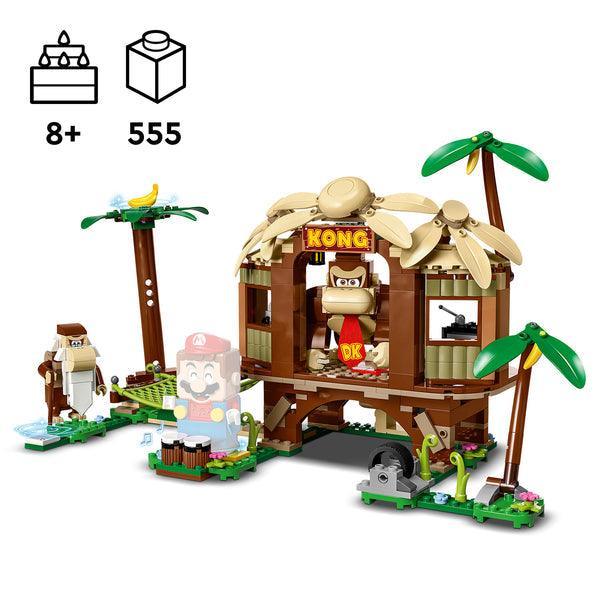 LEGO Uitbreidingsset: Donkey Kongs boomhut 71424 SuperMario LEGO @ 2TTOYS LEGO €. 54.98