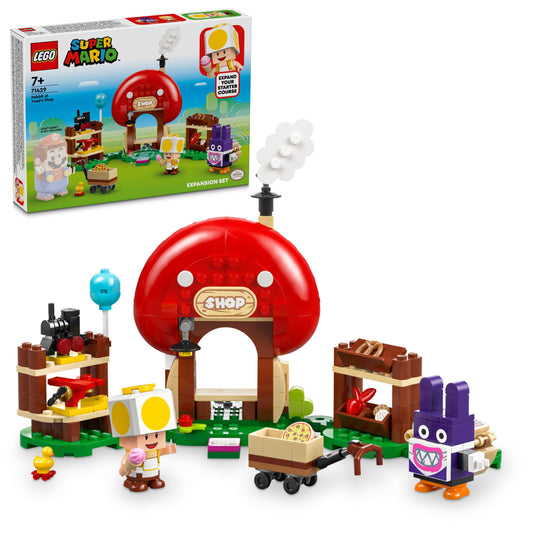 LEGO Uitbreidingsset: Nabbit bij Toads winkeltje 71429 Super Mario | 2TTOYS ✓ Official shop<br>