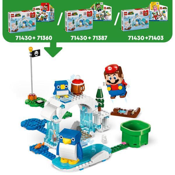 LEGO Uitbreidingsset: Sneeuwavontuur met penguin en familie 71430 SuperMario | 2TTOYS ✓ Official shop<br>