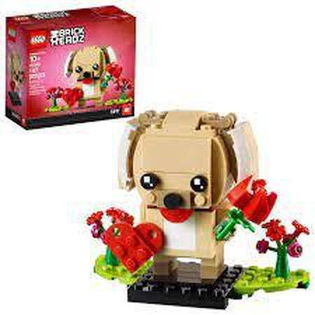 LEGO Valentine's Puppy 40349 BrickHeadz | 2TTOYS ✓ Official shop<br>