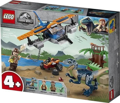 LEGO Velociraptor reddingsmissie 75942 Jurassic World LEGO JURASSIC WORLD @ 2TTOYS | Official LEGO shop😊🥰 LEGO €. 26.99