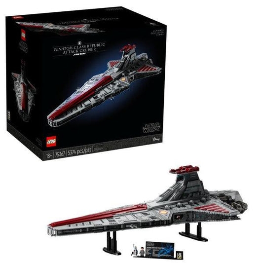 LEGO Venator class Republic Attack Cruiser 75367 StarWars | 2TTOYS ✓ Official shop<br>