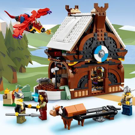 LEGO Viking schip met Midgard slang 31132 Creator | 2TTOYS ✓ Official shop<br>
