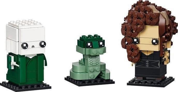 LEGO Voldemort, Nagini & Bellatrix van Harry Potter 40496 Brickheadz | 2TTOYS ✓ Official shop<br>