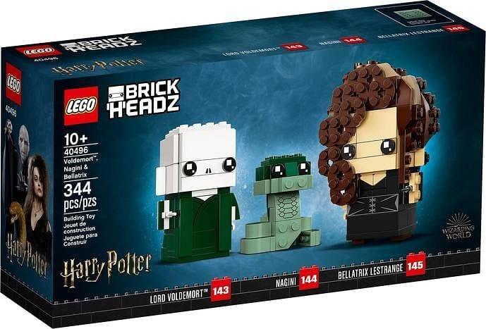LEGO Voldemort, Nagini & Bellatrix van Harry Potter 40496 Brickheadz | 2TTOYS ✓ Official shop<br>