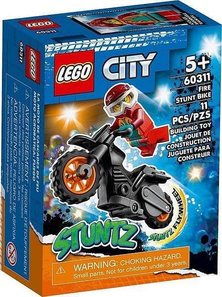 LEGO Vuur stuntmotor voor coole stunts 60311 City | 2TTOYS ✓ Official shop<br>