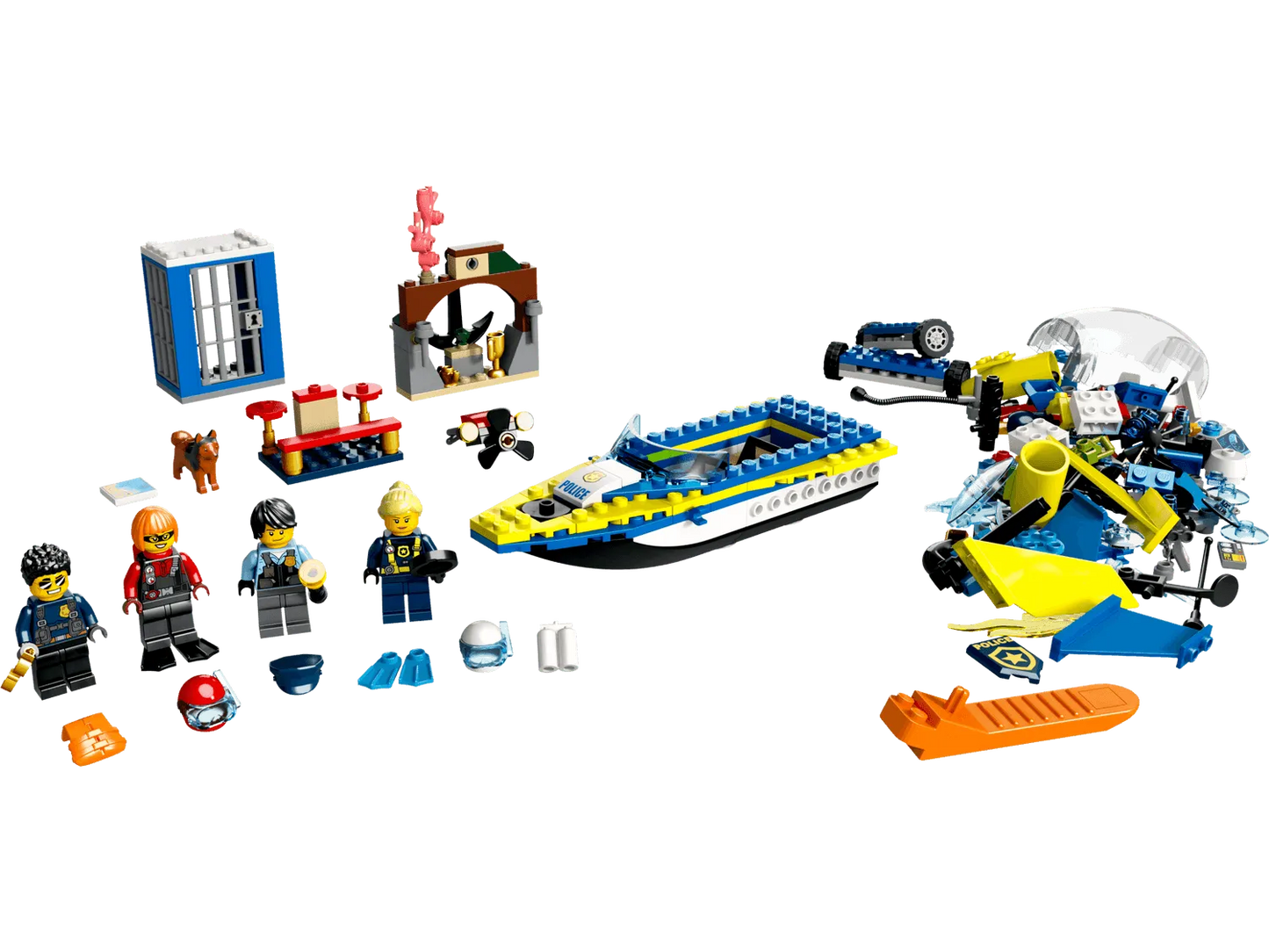 LEGO Water Police Detective Missions 60355 City LEGO CITY @ 2TTOYS | Official LEGO shop😊🥰 LEGO €. 29.99