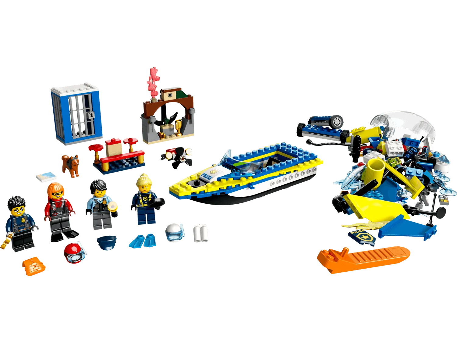 LEGO Water Police Detective Missions 60355 City LEGO CITY @ 2TTOYS | Official LEGO shop😊🥰 LEGO €. 29.99