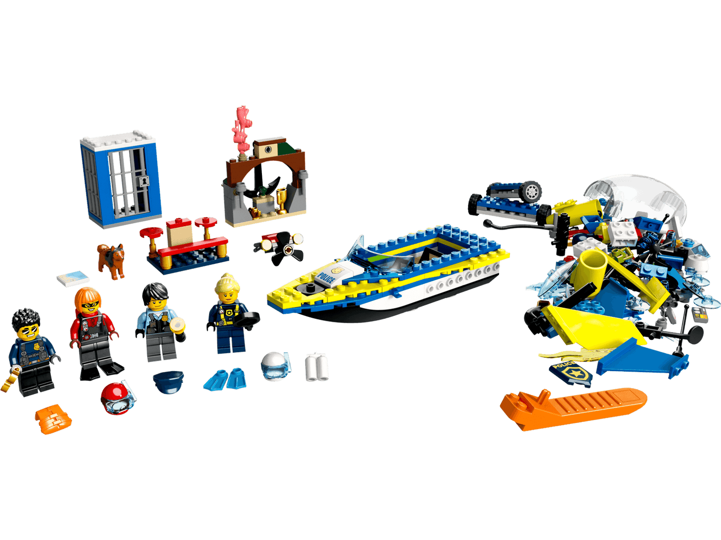LEGO Water politie detective missie 60355 City | 2TTOYS ✓ Official shop<br>