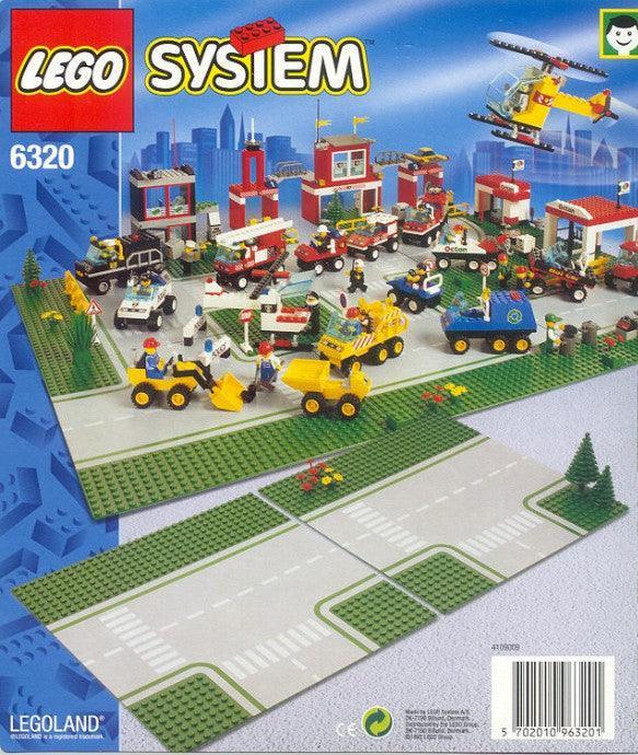 LEGO Wegenplaten, kruising 6320 Town | 2TTOYS ✓ Official shop<br>