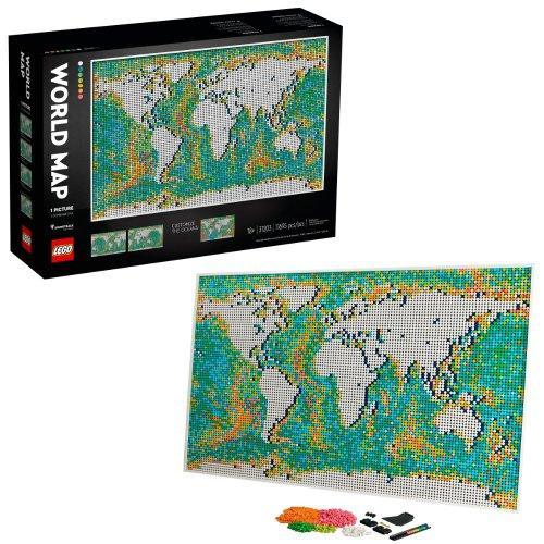 LEGO Wereldkaart / kaart van de wereld / World map 31203 Art LEGO ART @ 2TTOYS LEGO €. 259.99