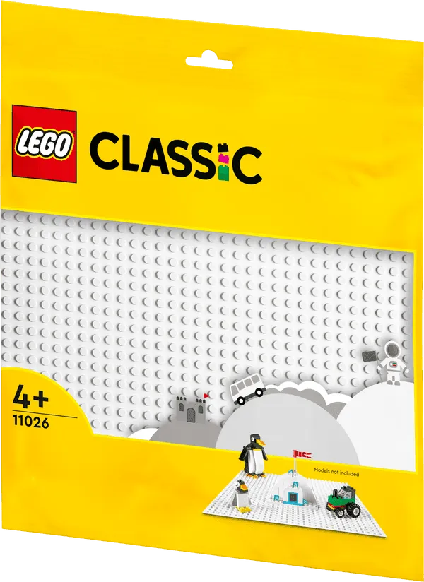 LEGO White Baseplate 11026 Classic LEGO CLASSIC @ 2TTOYS | Official LEGO shop😊🥰 LEGO €. 7.64