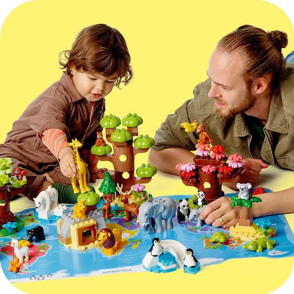 LEGO Wilde dieren van de wereld 10975 DUPLO | 2TTOYS ✓ Official shop<br>