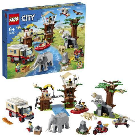 LEGO Wildlife Redding kamp in de jungle 60307 City Wildlife | 2TTOYS ✓ Official shop<br>