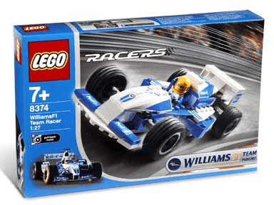 LEGO Williams F1 Team Racer 8374 Racers | 2TTOYS ✓ Official shop<br>