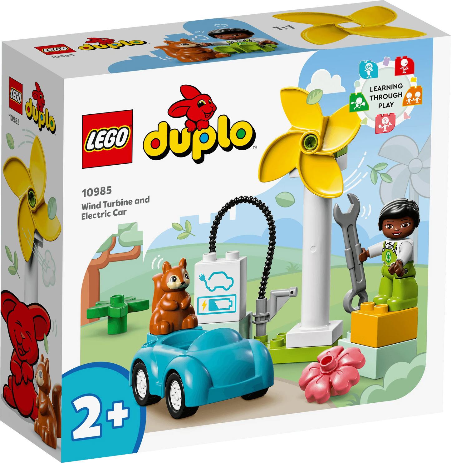 LEGO Wind Turbine and Electric Car 10985 DUPLO @ 2TTOYS | Official LEGO shop😊🥰 LEGO €. 9.99