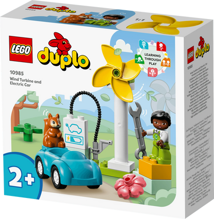 LEGO Wind Turbine and Electric Car 10985 DUPLO @ 2TTOYS | Official LEGO shop😊🥰 LEGO €. 9.99