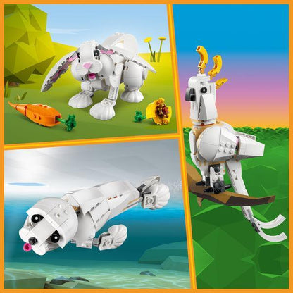 LEGO wit konijn 31133 Creator | 2TTOYS ✓ Official shop<br>