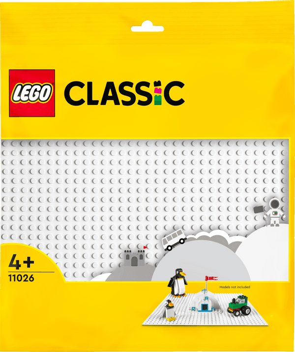 LEGO Witte Basis plaat 11026 Classic | 2TTOYS ✓ Official shop<br>