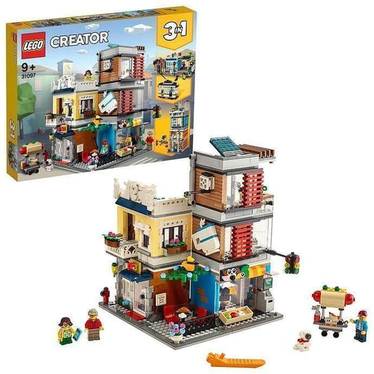 LEGO Woonhuis, dierenwinkel en café 31097 Creator 3-in-1 LEGO CREATOR @ 2TTOYS LEGO €. 89.99