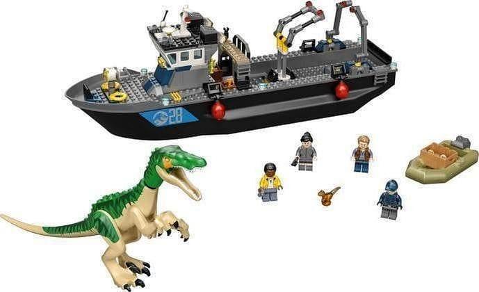 LEGO World Bootontsnapping van dinosaurus Baryonyx 76942 Jurassic World LEGO JURASSIC WORLD @ 2TTOYS LEGO €. 99.99