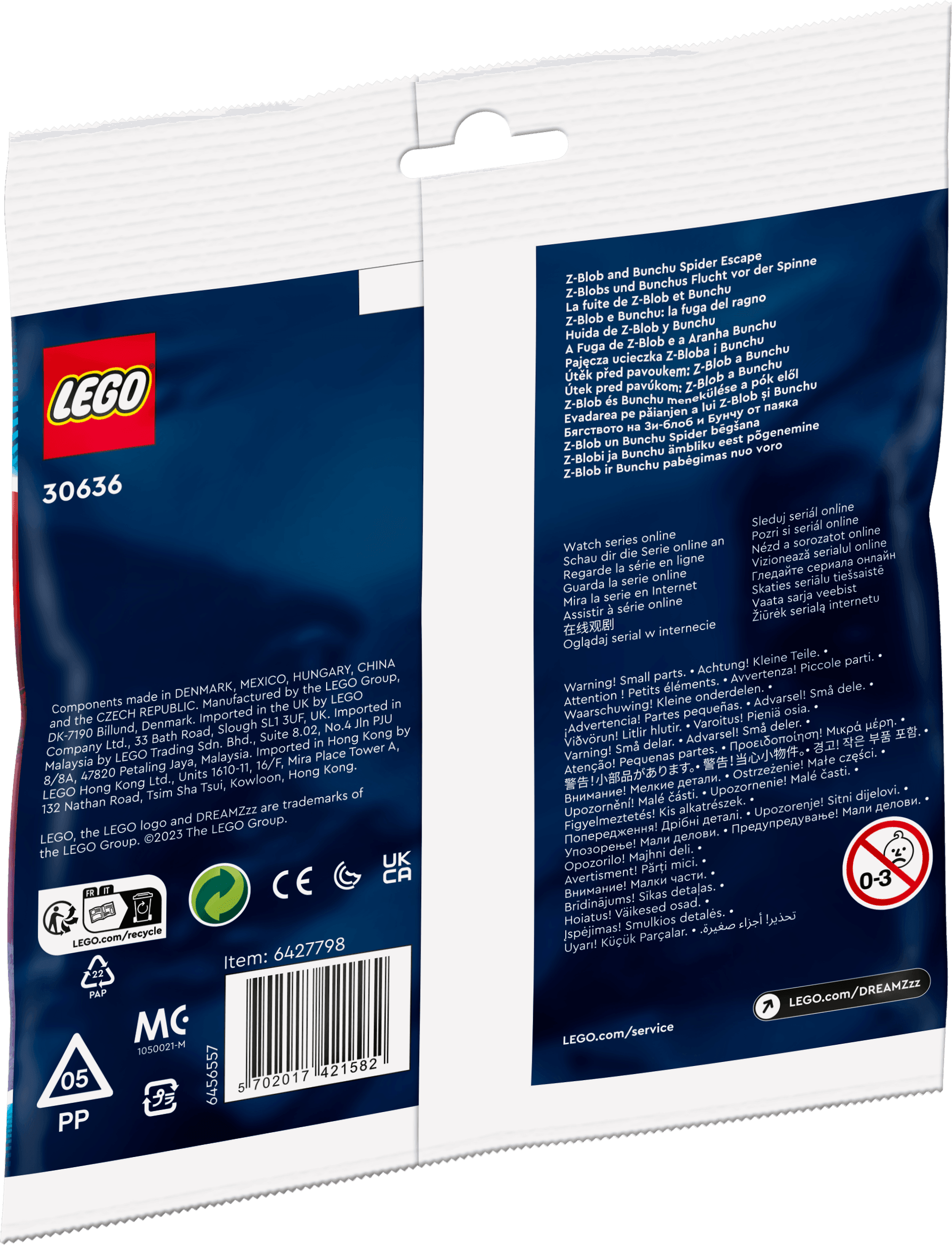 LEGO Z-Blob en Bunchu spinontsnapping 30636 Dreamzzz LEGO @ 2TTOYS LEGO €. 4.99