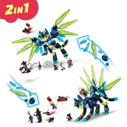 LEGO Zoey en Zian de Kat-Uil 71476 Dreamzzz | 2TTOYS ✓ Official shop<br>