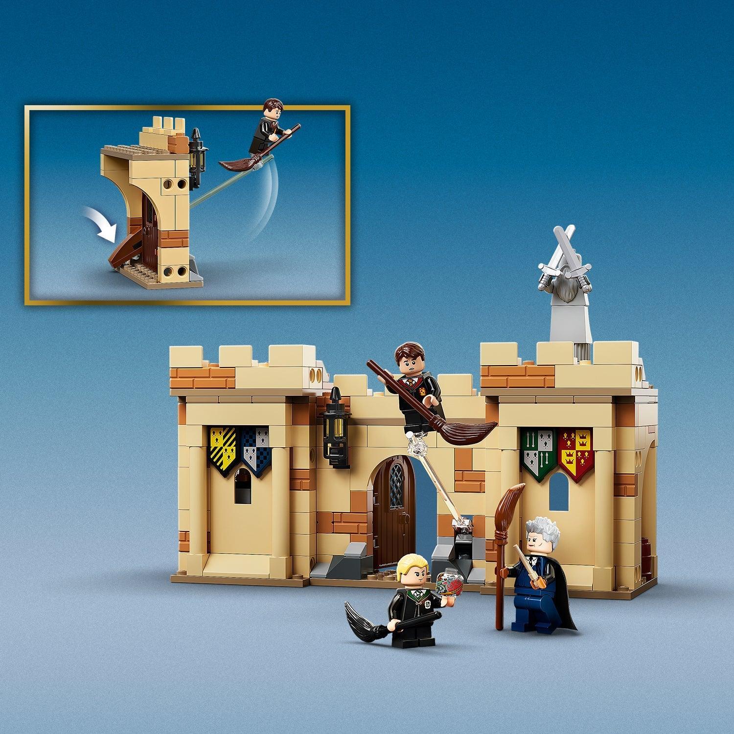 LEGO Zweinstein Eerste vliegles 76395 Harry Potter | 2TTOYS ✓ Official shop<br>