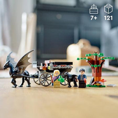 LEGO Zweinstein Rijtuig en Thestralissen 76400 Harry Potter | 2TTOYS ✓ Official shop<br>
