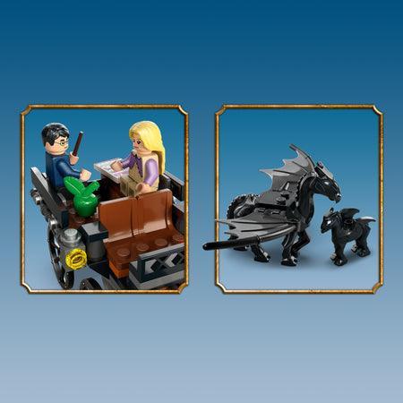 LEGO Zweinstein Rijtuig en Thestralissen 76400 Harry Potter | 2TTOYS ✓ Official shop<br>