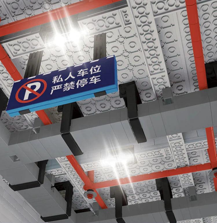 Parkeergarage 1:8 voor LEGO auto's 2463 delig (direct leverbaar) | 2TTOYS ✓ Official shop<br>