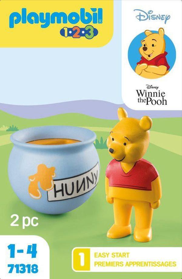PLAYMOBIL 1.2.3 & Disney: Winnie's staande honingpot 71318 Disney | 2TTOYS ✓ Official shop<br>