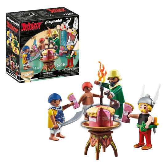 PLAYMOBIL Astérix de vergiftigde taart van Plurkis 71269 Asterix | 2TTOYS ✓ Official shop<br>